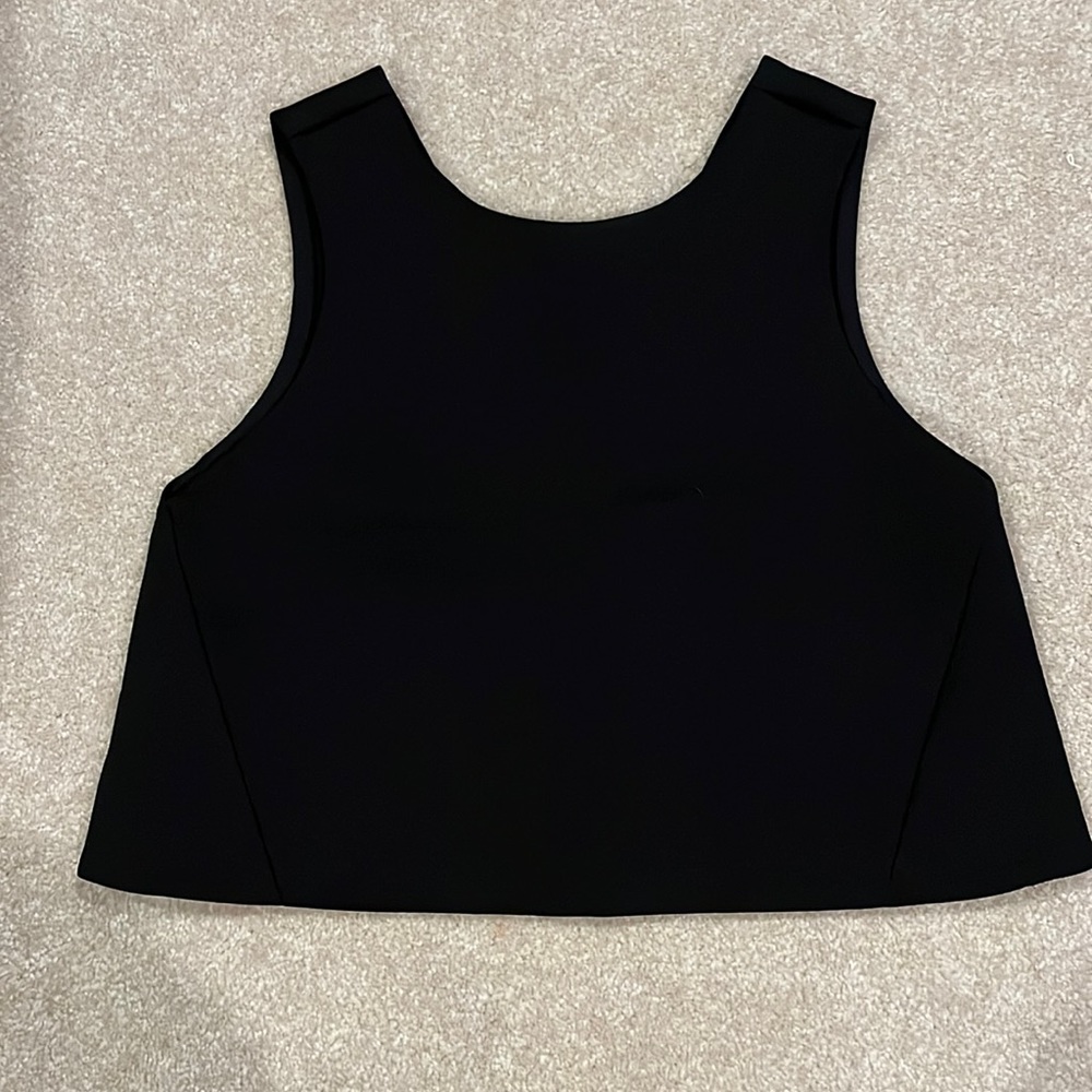 Womens black Club Monaco top sz Xs
